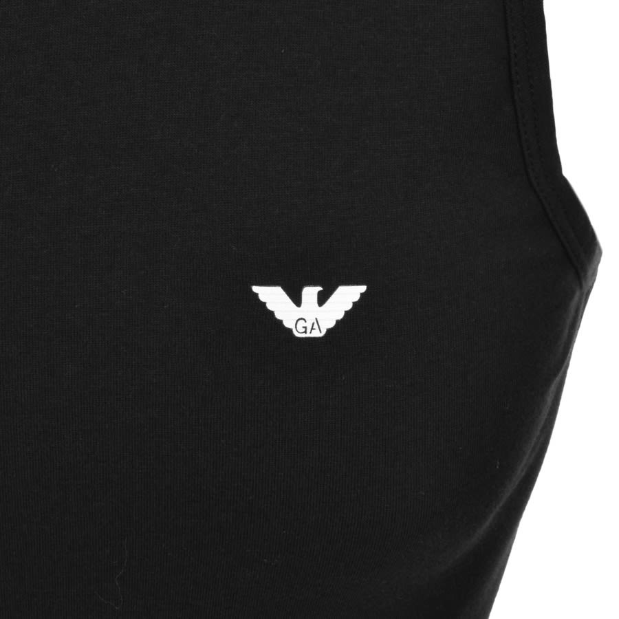 Alternative Image for ProductEmporio Armani Vest Lounge T Shirt Black3